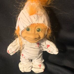 Vintage Russ Troll Doll, Halloween Mummy